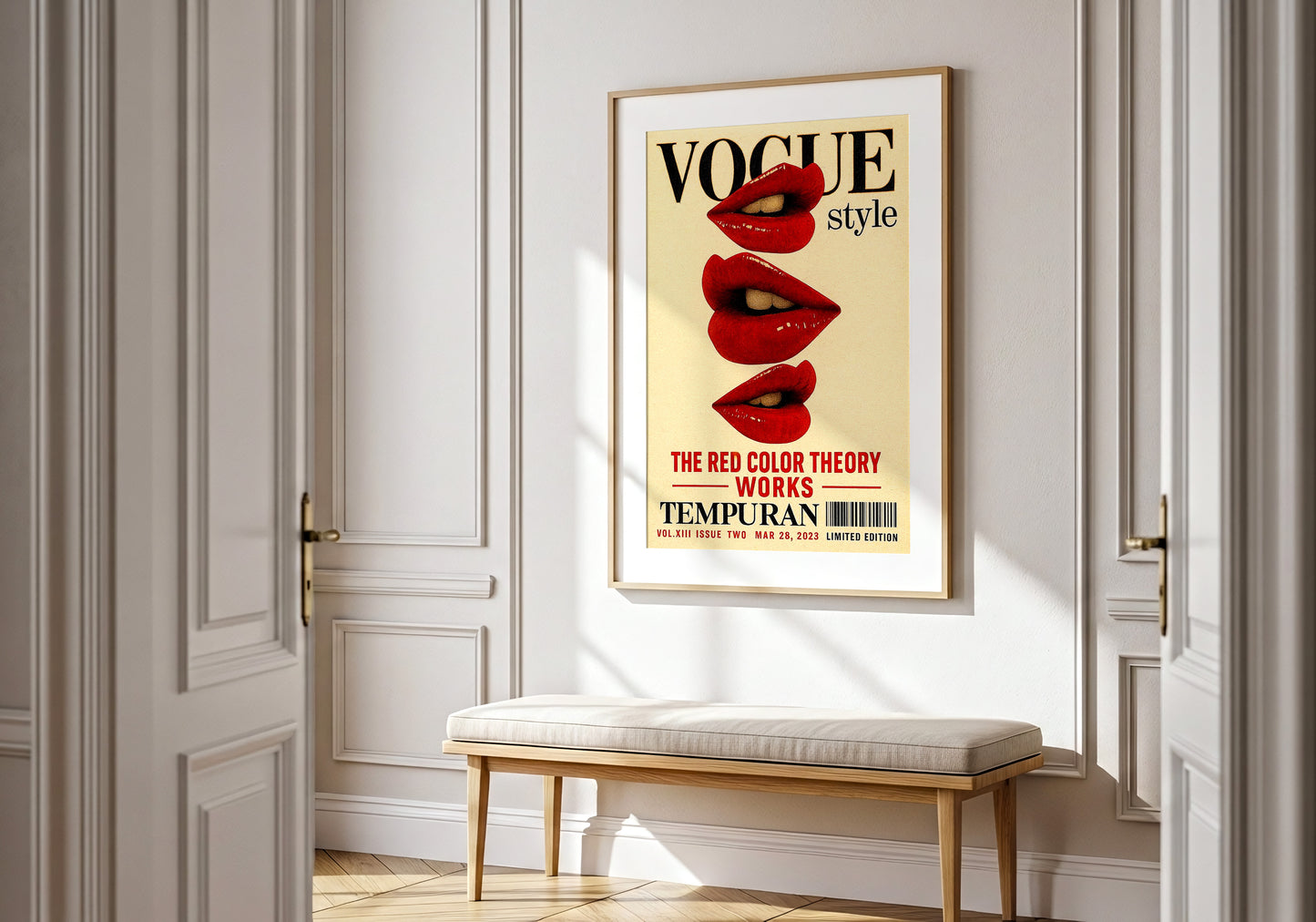Vogue Style – “The Red Color Theory Works”