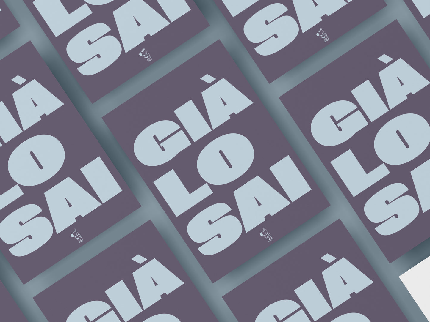 Già lo sai – Tipografico