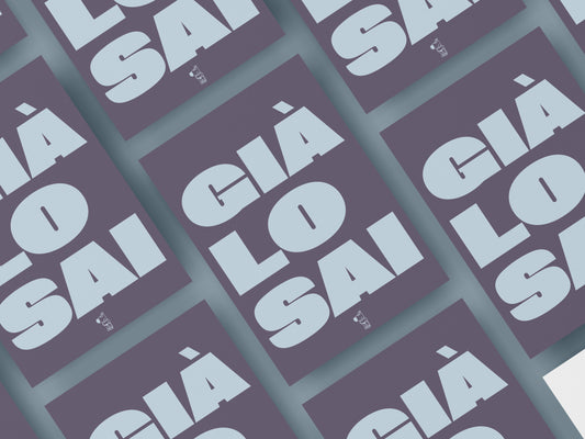 Già lo sai – Tipografico