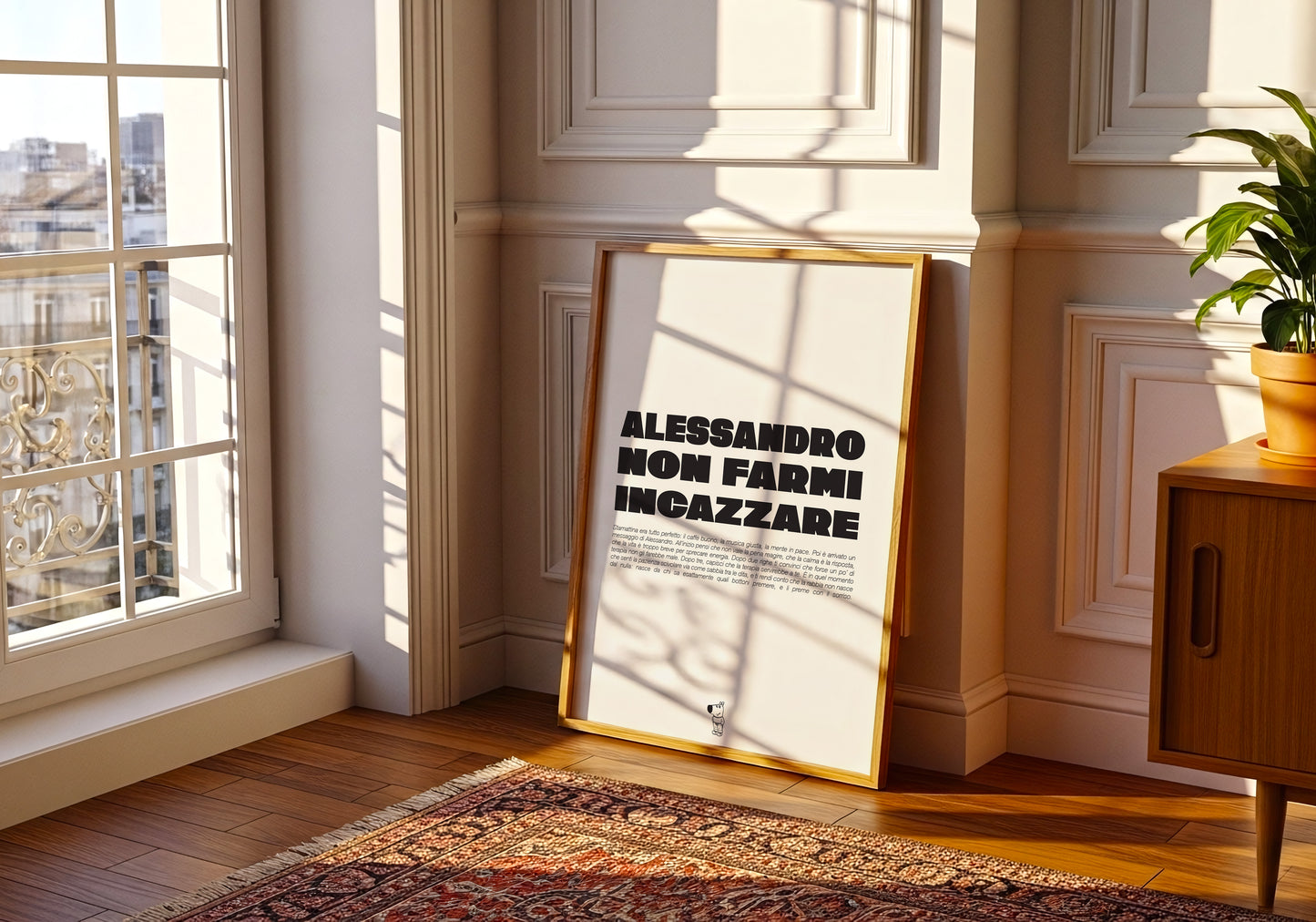 Alessandro non farmi incazzare – Ironico Minimal