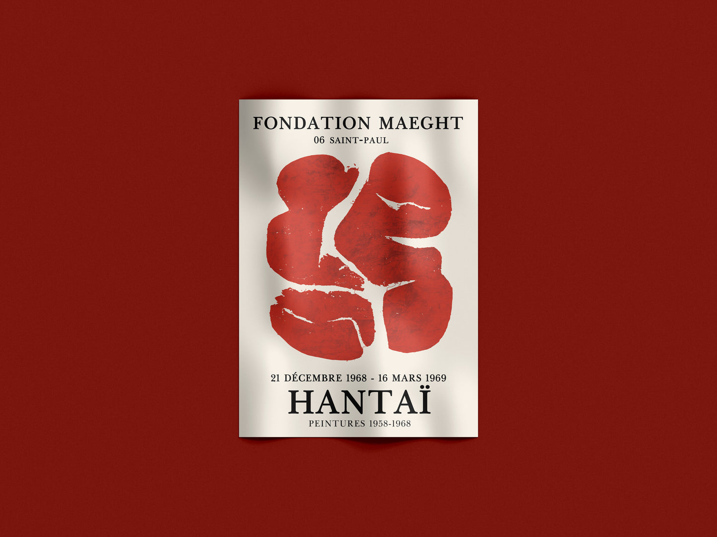 Fondation Maeght – Hantaï Peintures 1958-1968