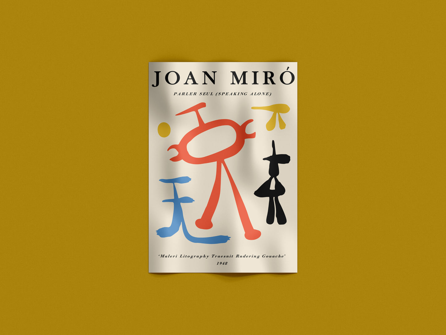 Joan Miró – Parler Seul (1948)