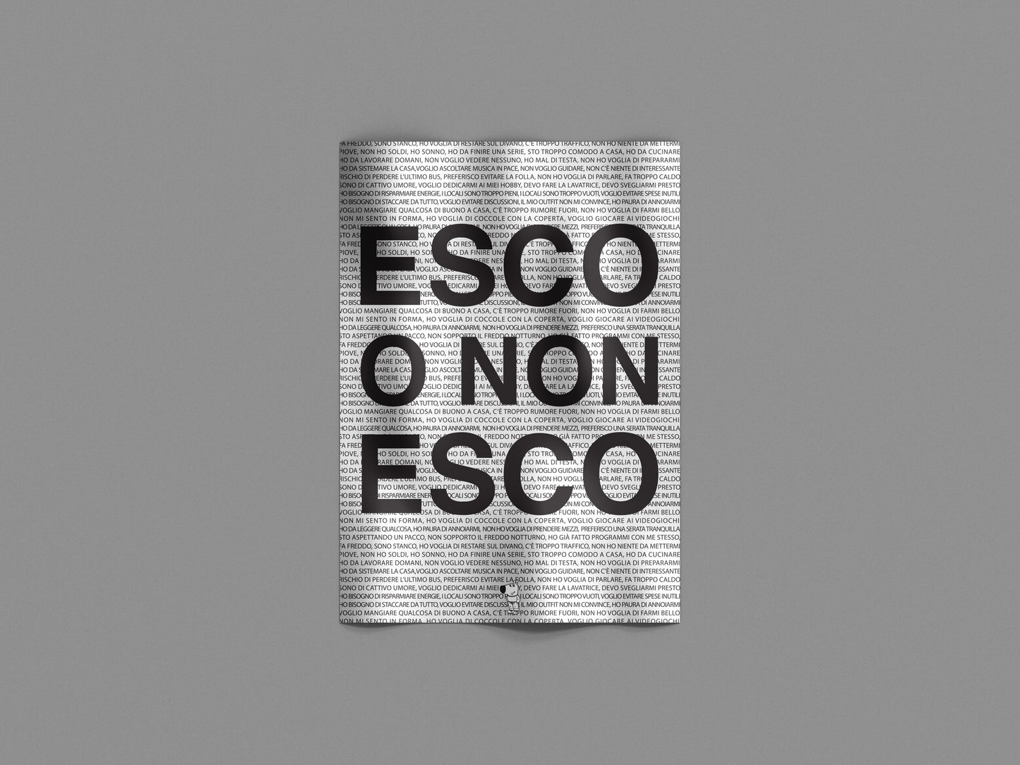 Esco O Non Esco