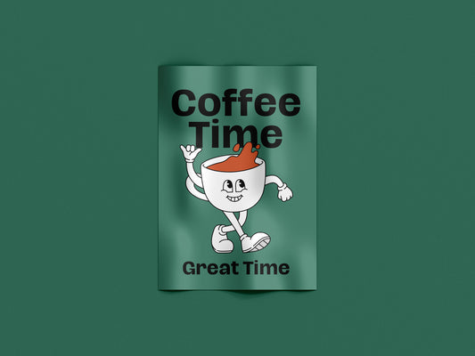 Coffee Time – Retrò Divertente