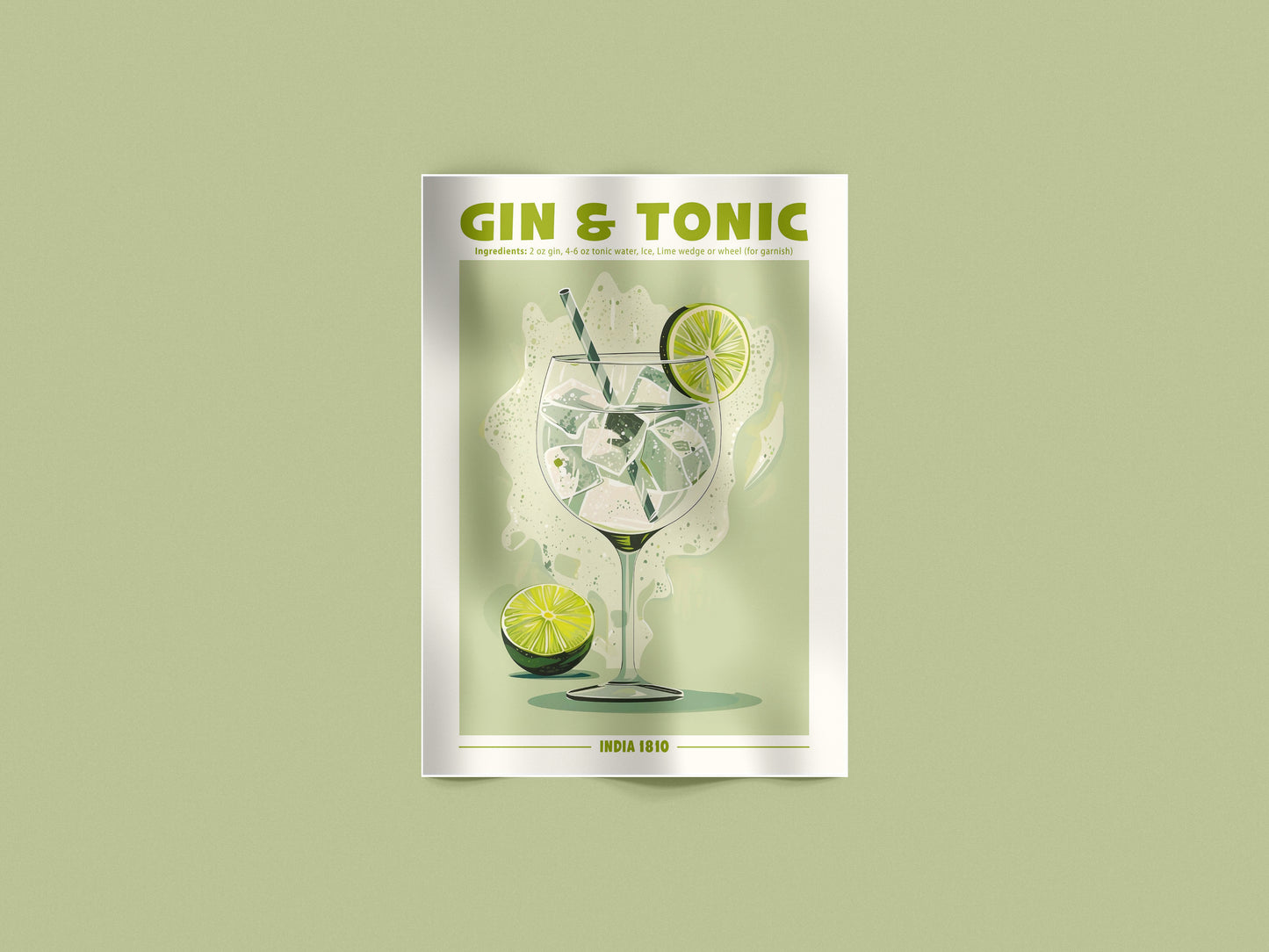 Gin & Tonic – Cocktail Classico
