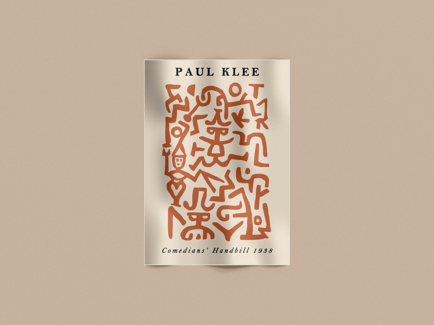 Comedians’ Handbill – Paul Klee