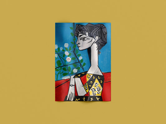 Ritratto in Fiore – Eleganza Cubista