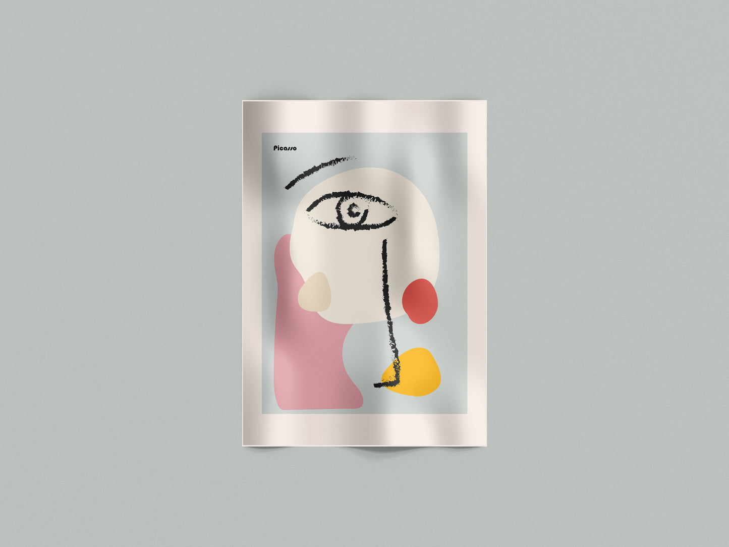 Volto Astratto Pastello –  Picasso