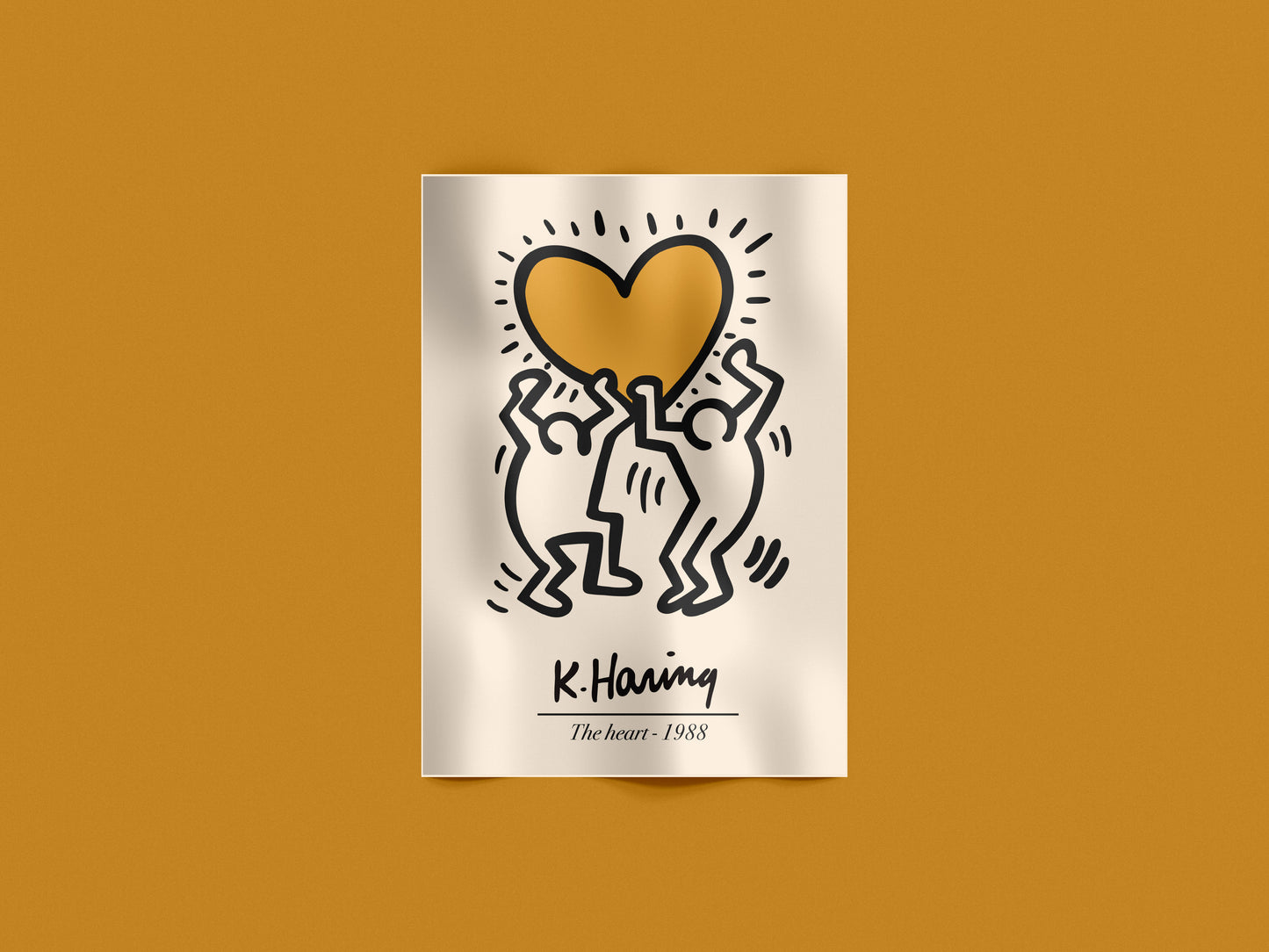 K. Haring – The Heart